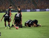 15 دقيقة .. الداخلية يتقدم على الزمالك بهدف سمير فكرى 