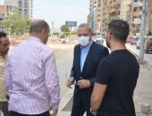 محافظ القليوبية يتابع أعمال تطوير شارعى فريد ندا ومسجد الأشراف