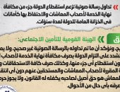 الحكومة تنفى استقطاع جزء من مكافأة نهاية الخدمة لأصحاب المعاشات   