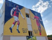 صورة محمد صلاح والننى تزين فندق لاعبى المقاولون احتفالا بعيد ميلاده