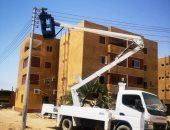 إزالة تعديات على أراضى الدولة بمساحة 1600 متر فى نصر النوبة بأسوان.. صور