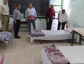 رئيس مدينة بيلا بكفر الشيخ يتفقد الاستعدادات بلجان الثانوية العامة.. صور