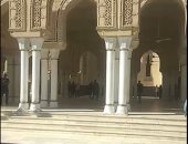 جنازة شهيد..مسجد عبد الرحيم القناوى يستقبل جثمان بطل المداهمة الأمنية (فيديو)