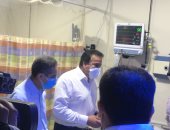 وزير الصحة يتفقد مستشفى زفتى العام خلال جولته بمحافظة الغربية.. لايف