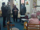 رئيس جامعة حلوان يتابع سير الامتحانات بكلية الاقتصاد المنزلي.. صور