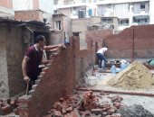 حملات مكبرة لإيقاف أعمال البناء المخالف بنطاق أحياء الإسكندرية