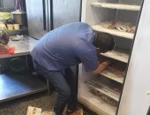 ضبط 360 كيلو فراخ ولحوم فاسدة وتحرير محاضر تموينية ورفع إشغالات بالهرم