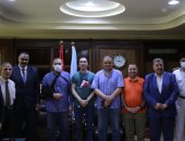 محافظ كفر الشيخ يناقش سبل التعاون بين المحافظة والجامعة ومديرية الأمن