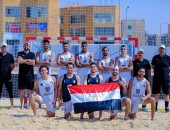 منتخب يد الشاطئية يلتقى إيران فى بطولة العالم باليونان 