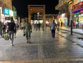 أشهر شارع في الغردقة.. "ممشى شيرى" أكبر مكان لتنزه المصريين والأجانب مساءً