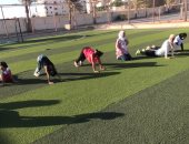 استئناف تدريبات مشروع اللقاءات الرياضية للفتيات خماسى كرة قدم بجنوب سيناء