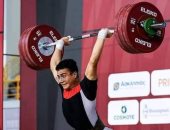 محمود حسنى يخوض منافسات وزن 96 كجم ببطولة العالم لرفع الأثقال الليلة