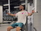 ناصر ماهر يبدأ جلسات التأهيل في الجيم للتعافي من إصابة الضامة