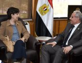 رئيس جامعة القناة يستقبل ممثلى برنامج منح الجامعات الحكومية للطلاب ذوى الهمم