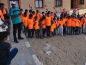 تنفيذ قافلة رياضية بوسط سيناء ضمن مبادرة حياة كريمة   