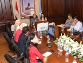 محافظ الإسكندرية يناقش مع البنك الدولى تجربة عروس البحر فى مقاومة تغير المناخ