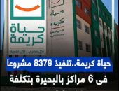 حياة كريمة.. تنفيذ 8379 مشروعا فى 6 مراكز بالبحيرة بتكلفة 44 مليار جنيه