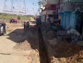إحلال وتجديد خط مياه الشرب بقرية أبو سلطان في الإسماعيلية