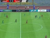 المصرى يتقدم على المقاصة بثنائية فى الشوط الأول.. فيديو