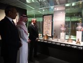 وفد رسمي من وزارة السياحة والآثار يزور معرض شطر المسجد في السعودية