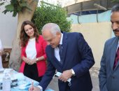 محافظ الجيزة يتفقد لجان امتحانات الثانوية العامة بمدارس جنوب الجيزة والعجوزة