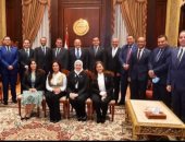 نواب تنسيقية شباب الأحزاب والسياسيين بمجلس الشيوخ يوجهون التحية للشعب المصرى ومؤسسات الدولة بمناسبة ذكرى 30 يونيو فى ختام دور الانعقاد الثانى.. أكمل نجاتى: الرئيس السيسي قائد وطنى يعبر بوطننا للجمهورية الجديدة