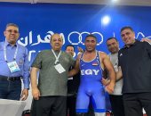 نور الدين حسن يفوز ببرونزية المصارعة فى البحر المتوسط 