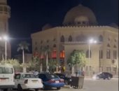 حريق داخل مسجد فى نطاق حى الزهور بمحافظة بورسعيد.. فيديو 