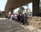 محافظ الجيزة يتفقد أعمال تطوير محاور المريوطية واللبينى بنطاق الهرم والطالبية