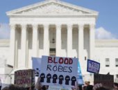 وقفات احتجاجية فى شوارع أمريكا ضد قرار المحكمة العليا بإلغاء الحق فى الإجهاض