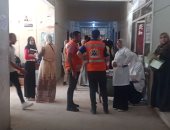 إصابة 43 طالبا فى انهيار سقف منزل خلال درس خصوصى بكفر الشيخ.. لايف