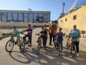 الشباب والرياضة بشمال سيناء تواصل تنفيذ المشروع القومى لرياضة الدراجات