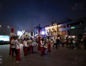 التنورة والأغانى الوطنية فى احتفالات المواطنين بذكرى 30 يونيو فى التجمع الخامس