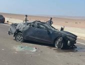 أسماء ضحايا حادث الطريق الصحراوى الغربى بجهينة فى سوهاج بعد مصرع 7 أشخاص