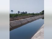 شاهد أعمال تأهيل وتبطين ترعة أبوجرير ضمن "حياة كريمة" بالمنيا.. لايف 