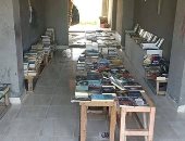 للتحفيز على القراءة.. شباب بسيون بالغربية يقيمون معرض كتاب فى كل قرية بالمركز