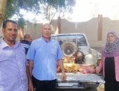 ضبط 757 كجم لحوم غير صالحة ومذبوحة خارج المجازر بالمنيا