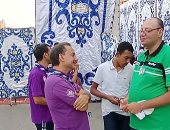 مصر الحلوة.. شباب مطرانية بنى سويف ينظمون دخول وخروج المصلين لصلاة عيد الأضحى