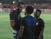 كهربا يشهد مران الأهلي في أول أيام العيد .. صور