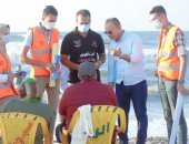 حملات توعية بخطورة المواد المخدرة بشواطئ مصيف بلطيم فى أول أيام العيد