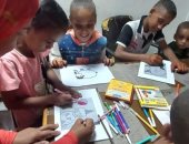 متحف التحنيط بالأقصر ينظم ورشة فنية للأطفال احتفالاً بالعيد لرسم "خروف العيد".. صور