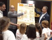 رحلة تعريفية للمقصد السياحى المصرى للطلاب المشاركين بمبادرة أطلقتها مدرسة إسبانية