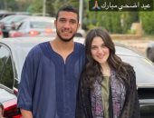 رامى ربيعة ينشر صورة مع زوجته احتفالا بعيد الأضحى المبارك