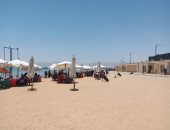 فرحة المصريين متواصلة.. بث مباشر من شواطئ السويس فى ثانى أيام عيد الأضحى