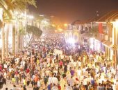 زحام برأس البر بثالث أيام العيد.. وإقبال كبير من المواطنين على اللسان.. صور