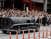 جنازة مهيبة لتوديع رئيس وزراء اليابان السابق شينزو آبى فى طوكيو