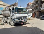 التخلص من 300 طن مخلفات أضاحى العيد فى مدينة العريش بشمال سيناء.. صور