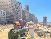رئيس "المركزى للتعمير" يتفقد مشروع نفق وكبارى شارع 45 "أنور السادات" بالإسكندرية