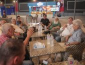 جلسة ودية تجمع رئيس الأهلي بجيل السبعينيات فى الفريق الأحمر.. صور