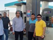 حملات على مواقف السيارات ومحطات الوقود لمتابعة الالتزام بالتعريفة الجديدة ببنى سويف